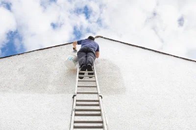 Peinture extérieure à Lacenas — façades et ravalement